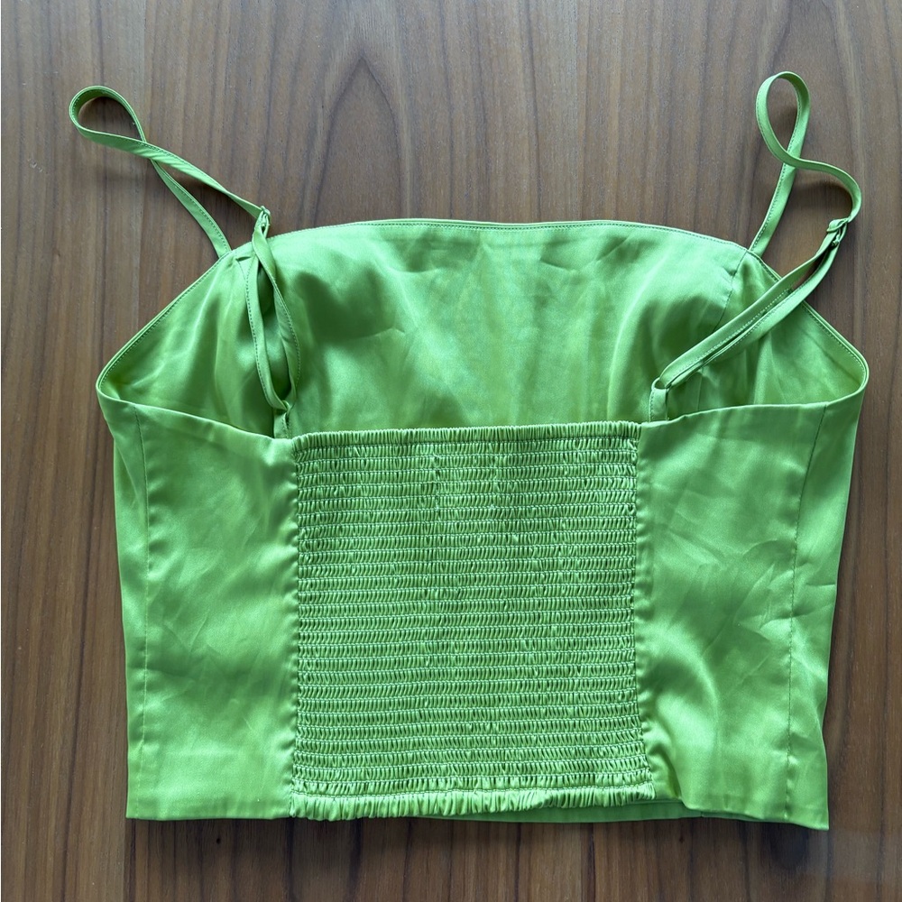 Aritzia Shimmer Satin Camisole - Picture 4 of 6